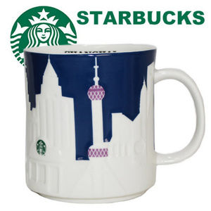 Starbucks Shanghai City Relief Coffee Mug Cup